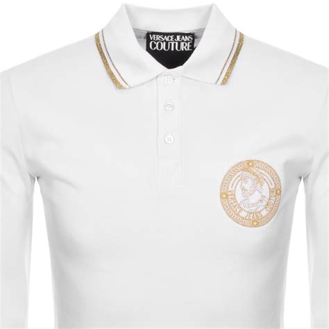 versace jeans polo|versace long sleeves polo shirts.